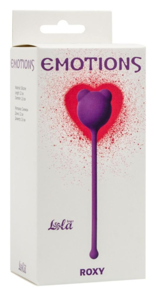 Вагинальные шарики Emotions Roxy Purple_1