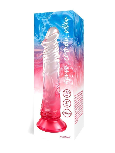 Фаллоимитатор l рабочей части 180 мм d 37 мм арт. let-14004_4