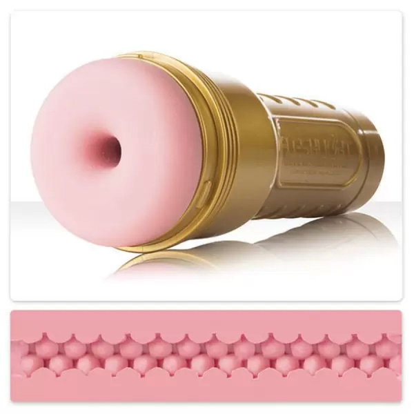 Мастурбатор для тренировки выносливости Fleshlight Gold Stamina Training Pure_1