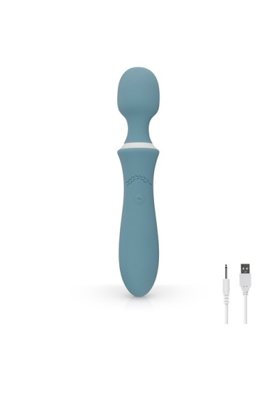 Универсальный вибромассажер The Orchid Wand Vibrator зеленый_4