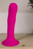 Дилдо на присоске с двойной плотностью Hitsens S04 Pink ADRIEN LASTIC DILDO DUAL DENSITY_3