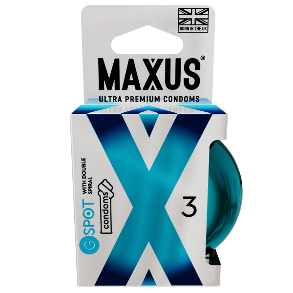 Презервативы MAXUS G spot, двойная спираль, 3 шт_4