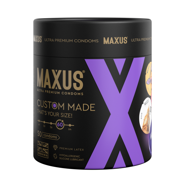Презервативы MAXUS Custom Made 60 №50 в железном кейсе, увеличенные X-Edition, 50 шт_5
