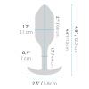 Пробка для ношения с вибрацией черная B-Vibe Vibrating Snug Plug 2_3