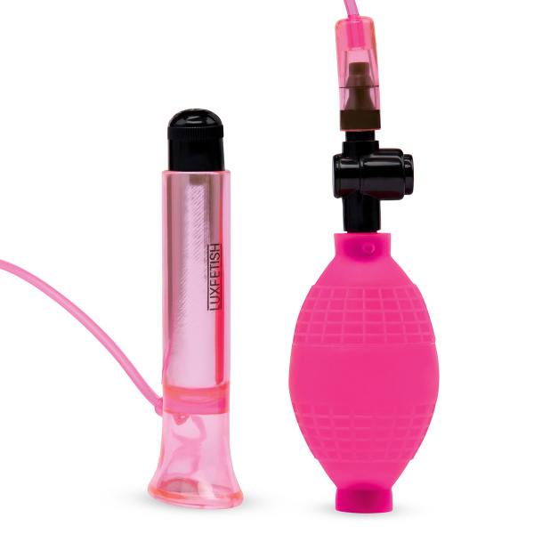 Вакуумный стимулятор для клитора с вибрацией Vibrating Clitoral Pump with Quick Release_3
