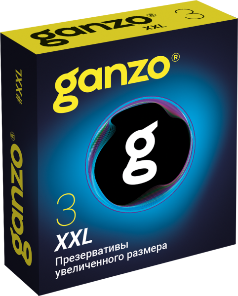 Презервативы Ganzo XXL, латекс, 3 шт_3