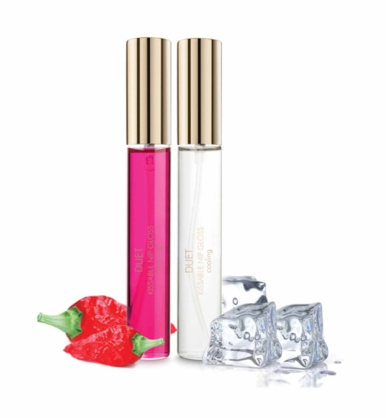 Гель для сосков Bijoux Indiscrets Cooling and Warming Nip Gloss на водной основе (2х13мл)_1