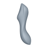 Вакуумно-клиторальный вибромассажер Satisfyer Curvy Trinity 3, серый_6