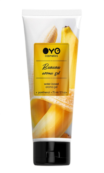 Гель ароматизированный на водной основе OYO AROMA GEL Banana 75 мл., арт. OYO-BNN_2