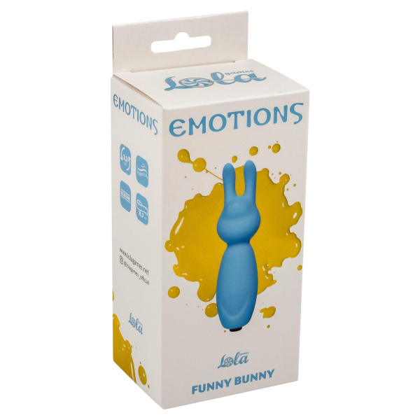 Мини вибратор Emotions Funny Bunny Blue_1