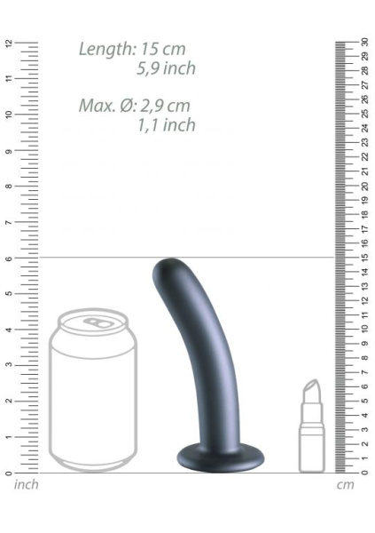 Фаллоимитатор Smooth G-Spot - 14,5 см_5