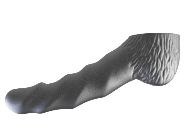 Втулка анальная black bent 2, l 140 мм, d 30 мм цвет чёрный арт. 132104_2