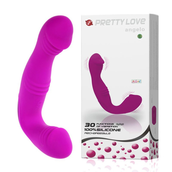 Angelo страпон безремневой с вибрацией_1