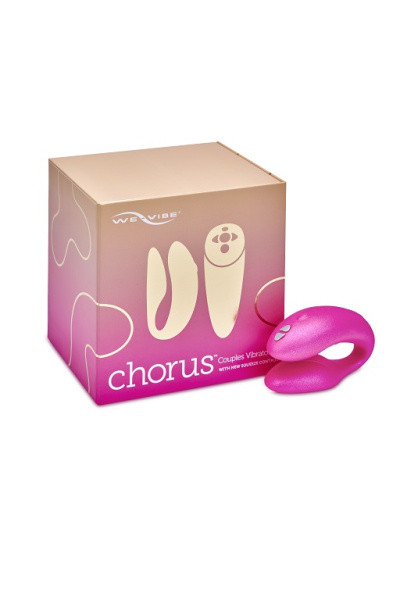 Сенсорный вибромассажер для пар We-Vibe Chorus Pink_10