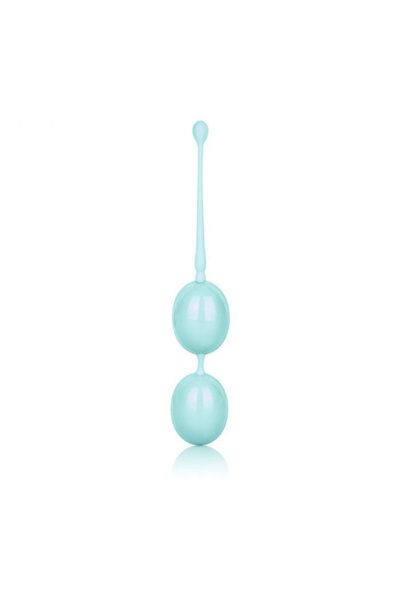 Утяжеленные вагинальные шарики (тренажер Кегеля) Weighted Kegel Balls, бирюзовый_3