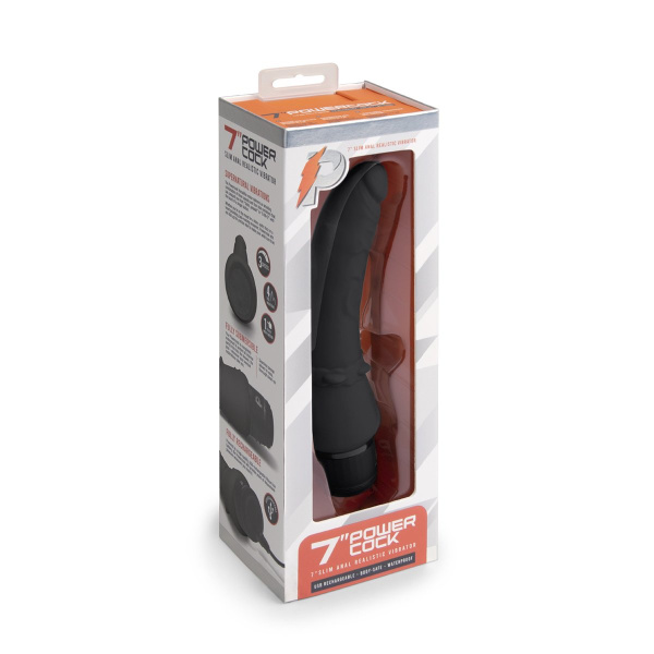 Тонкий анальный массажер 7