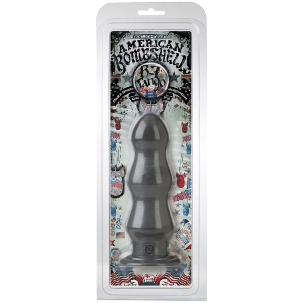Анальная пробка American Bombshell - B-7 Tango - Gun Metal_1