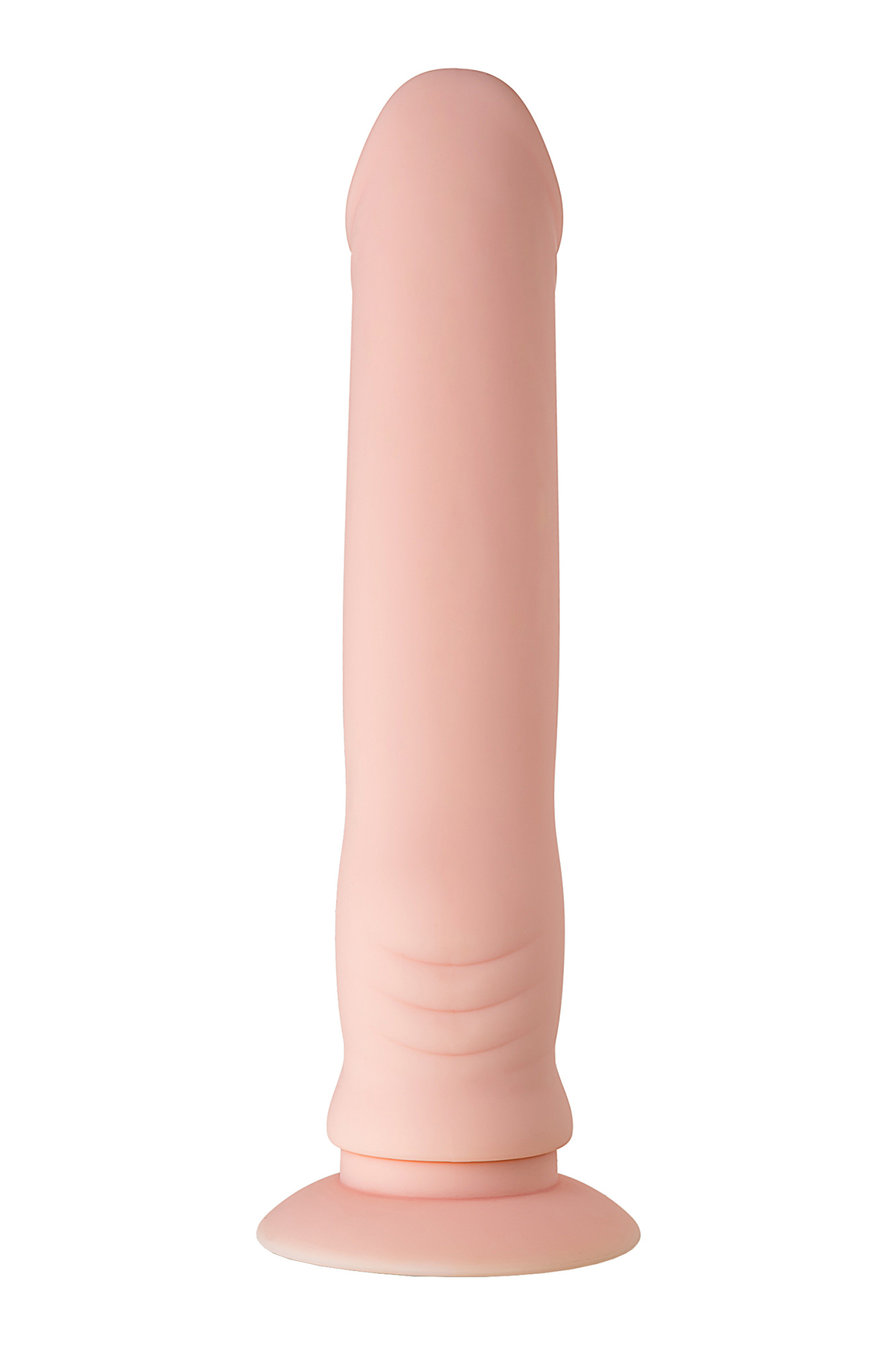 Реалистичный фаллоимитатор A-Toys by TOYFA Twint, силикон, телесный, 19,5 см_7