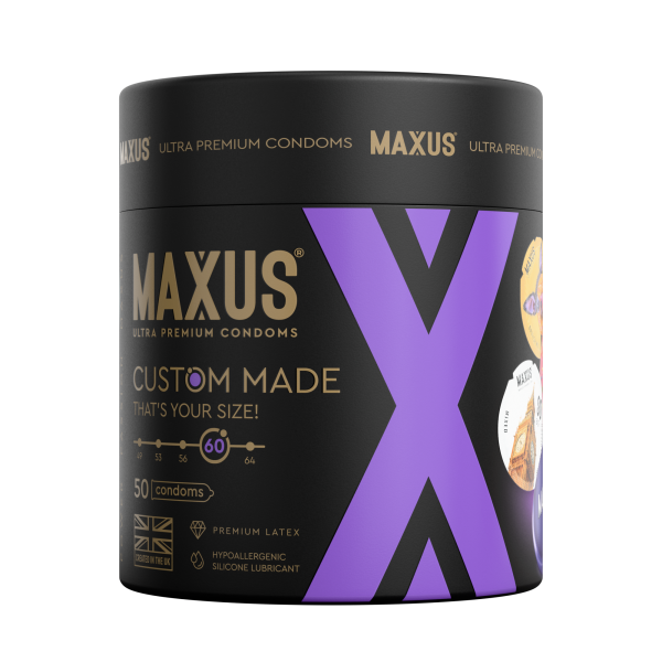 Презервативы MAXUS Custom Made 60 №50 в железном кейсе, увеличенные X-Edition, 50 шт_4