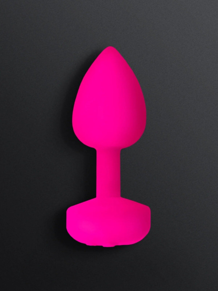 Gvibe Gplug Small - Инновационная маленькая дизайнерская пробка с вибрацией, 8х2.8 см (розовая)_9