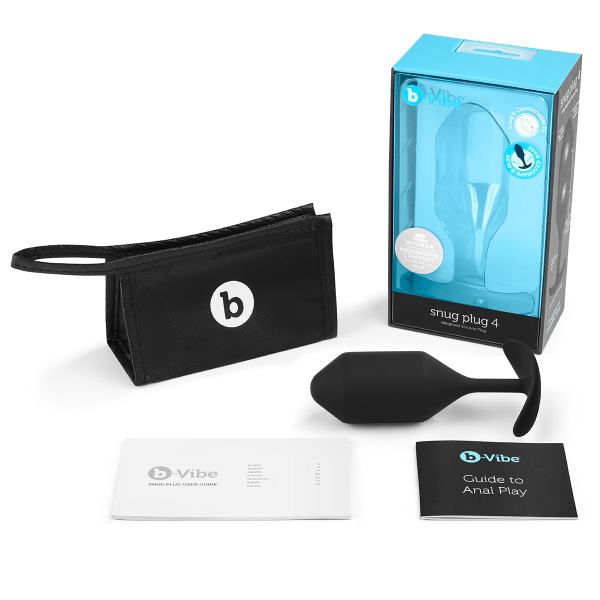 Профессиональная пробка для ношения B-vibe Snug Plug 4_3