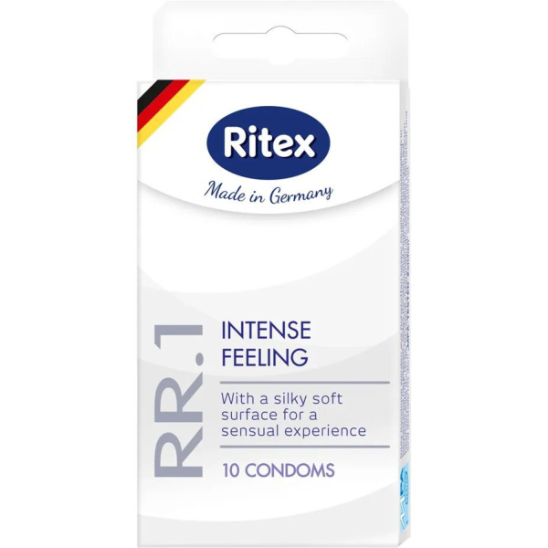 Презервативы Ritex RR.1 №10, классические, латекс, 18.5 см_1