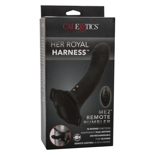 Страпон с вибрацией REMOTE RUMBLER_1