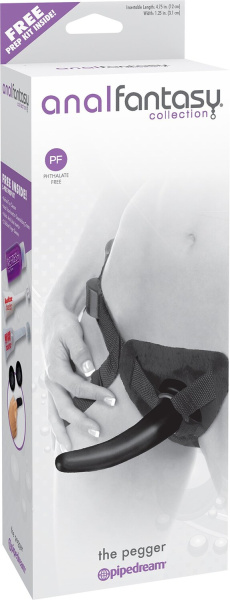 Анальный страпон с регулируемыми ремнями The Pegger_1