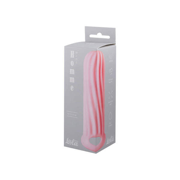 Фаллоудлинитель Homme Wide Pink для 11-15 см_3