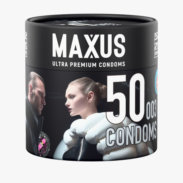 Презервативы MAXUS SO MUCH SEX 003 50, экстремально тонкие, 50 шт_1