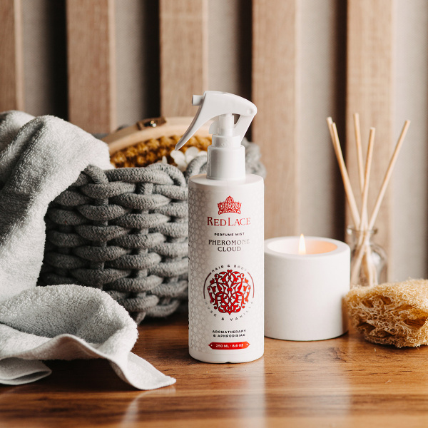 Парфюмированный мист с феромонами Red Lace Pheromone Cloud Ваниль & Белый мускус 250 мл_5