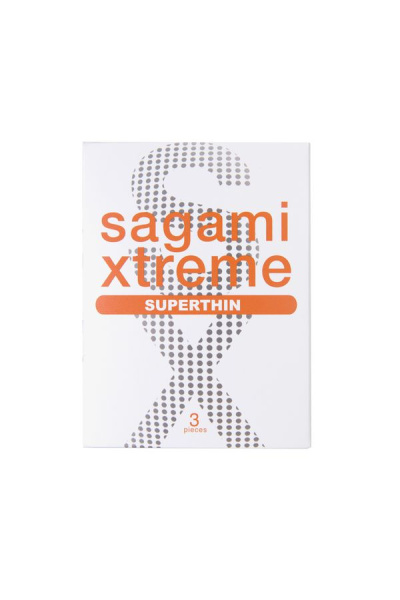 Презервативы Sagami Xtreme 004 ультратонкие латекс 3 шт._2