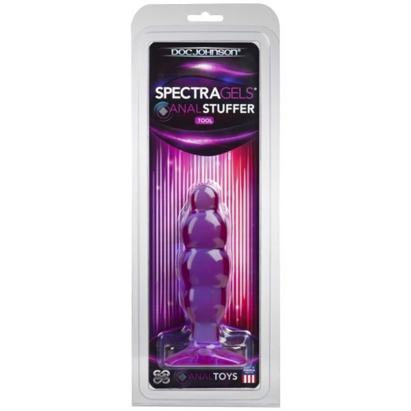 Анальный плаг SpectraGels - Purple Anal Stuffer_1