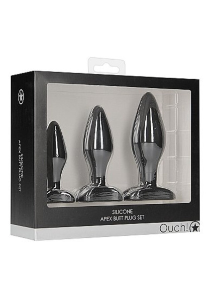 Набор анальных пробок Apex Butt Plug Set_1
