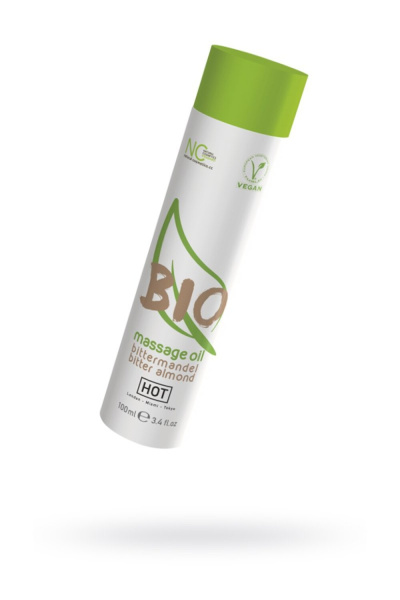 Массажное масло HOT BIO с миндалем_1