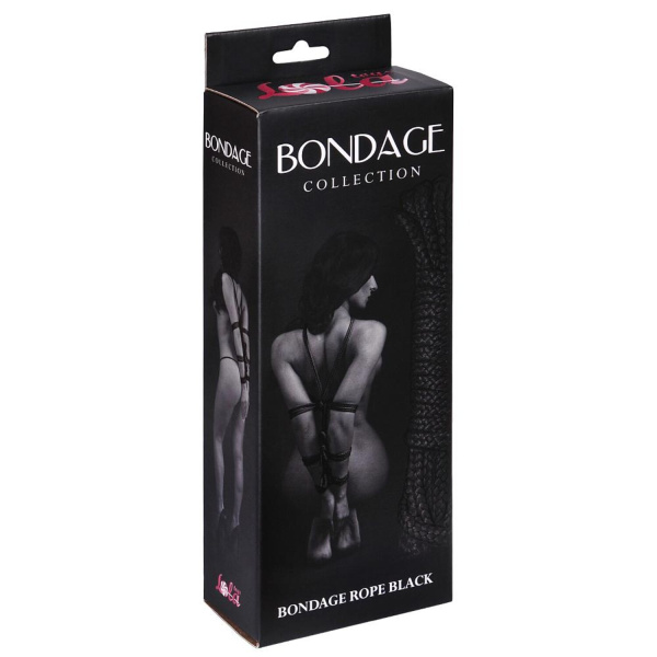 Веревка Bondage Collection Black 9м_1
