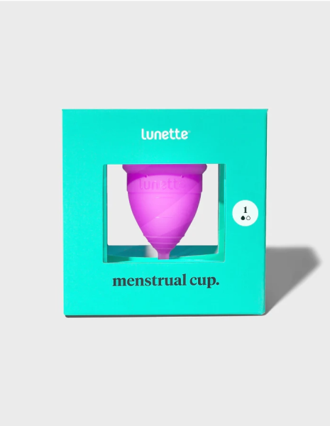 Менструальная чаша силиконовая Lunette Cup, размер 1 (цвет в ассортименте)_2