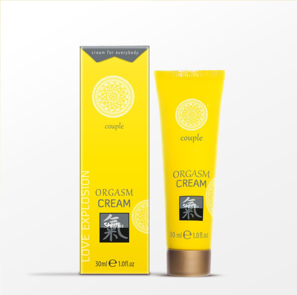 Стимулирующий интимный гель Shiatsu Orgasm Cream для двоих 30 мл_1