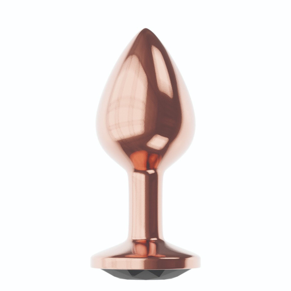 Анальная Пробка Diamond Jet Shine L Розовое Золото_3