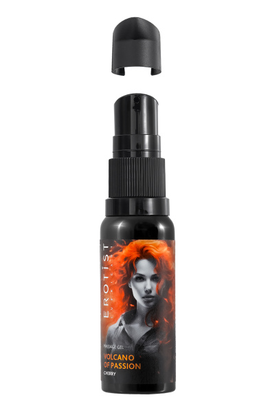 Гель с эффектом покалывания Erotist «VOLCANO OF PASSION» со вкусом вишни, 25 мл_4