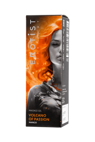 Гель с эффектом покалывания Erotist «VOLCANO OF PASSION» со вкусом манго, 25 мл_6