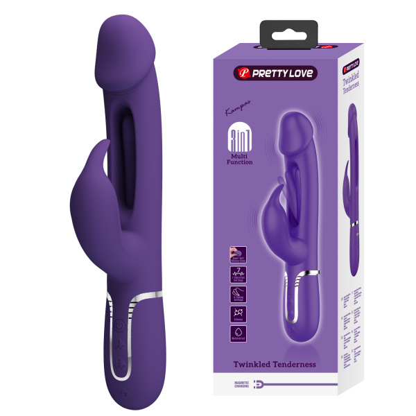 Вибратор Кролик с фингерингом Pretty Love BW-500025-2_1