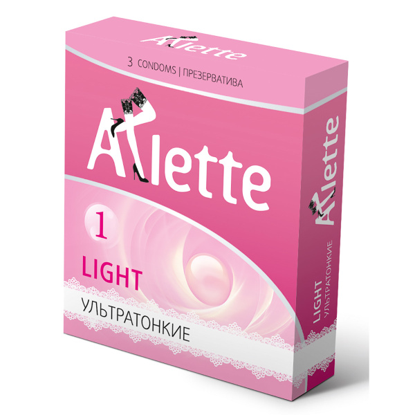 Презервативы "Arlette" №3, Light Ультратонкие 3 шт._2