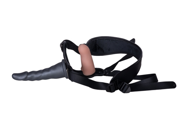 Женский пояс с насадками: наружная l 175 мм d 50 мм и внутренняя l 105 мм d 42 мм, арт. 830303_3