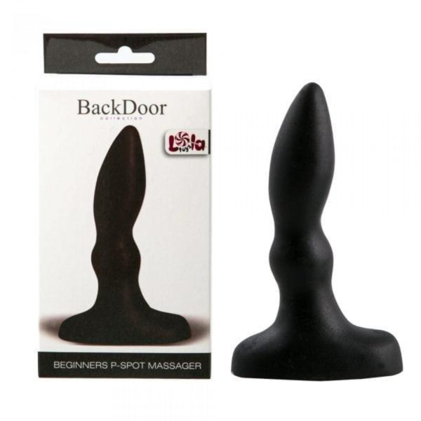 Анальный стимулятор Beginners p-spot massager black 510238lola_1