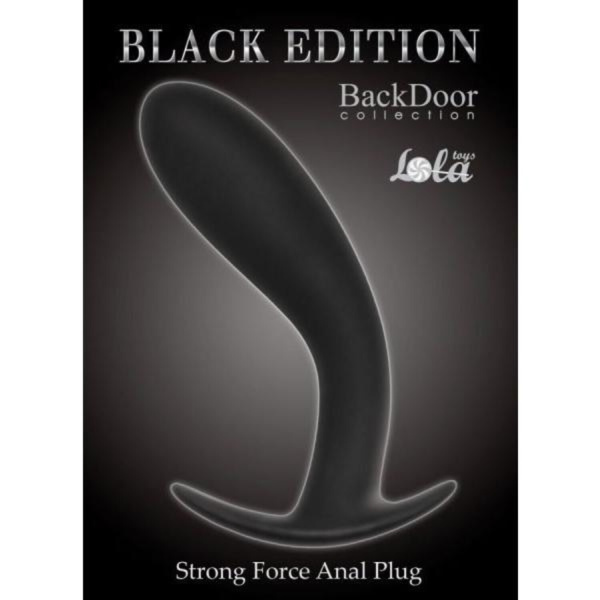 Анальная пробка Strong Force Anal Plug Black 4215-01Lola_1