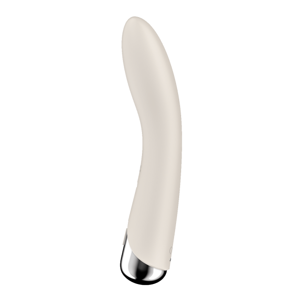 Вращающийся вибратор Satisfyer Spinning Vibe 1, бежевый_4