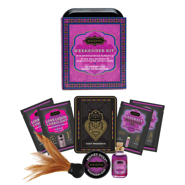 Набор для путешествий и романтических встреч THE Weekender Tin Can Raspberry Kiss_1