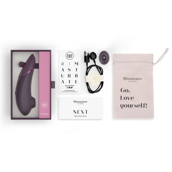 Бесконтактный клиторальный стимулятор Womanizer Next темно-фиолетовый_3