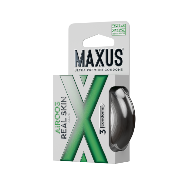 Презервативы MAXUS 003 №3 с железным кейсом, гладкие, экстратонкие, с ароматом алое, 3 шт_5